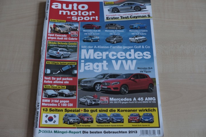 Deckblatt Auto Motor und Sport (05/2013)